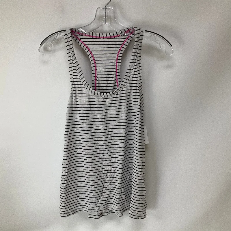 Yoga Tops with Adjustable Straps for Custom Fit -Athletic Tank Top By Lululemon In White, Size: 6 Yoga Tops with Adjustable Straps for Custom Fit -Athletic Tank Top By Lululemon In White, Size: 6
