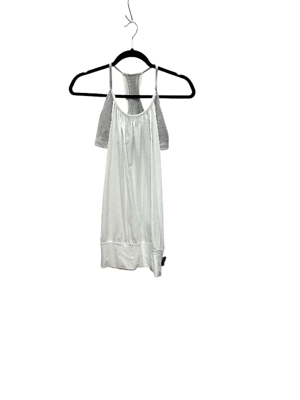 Yoga Tops for Full Range of Motion -Athletic Tank Top By Lululemon In White, Size: 8