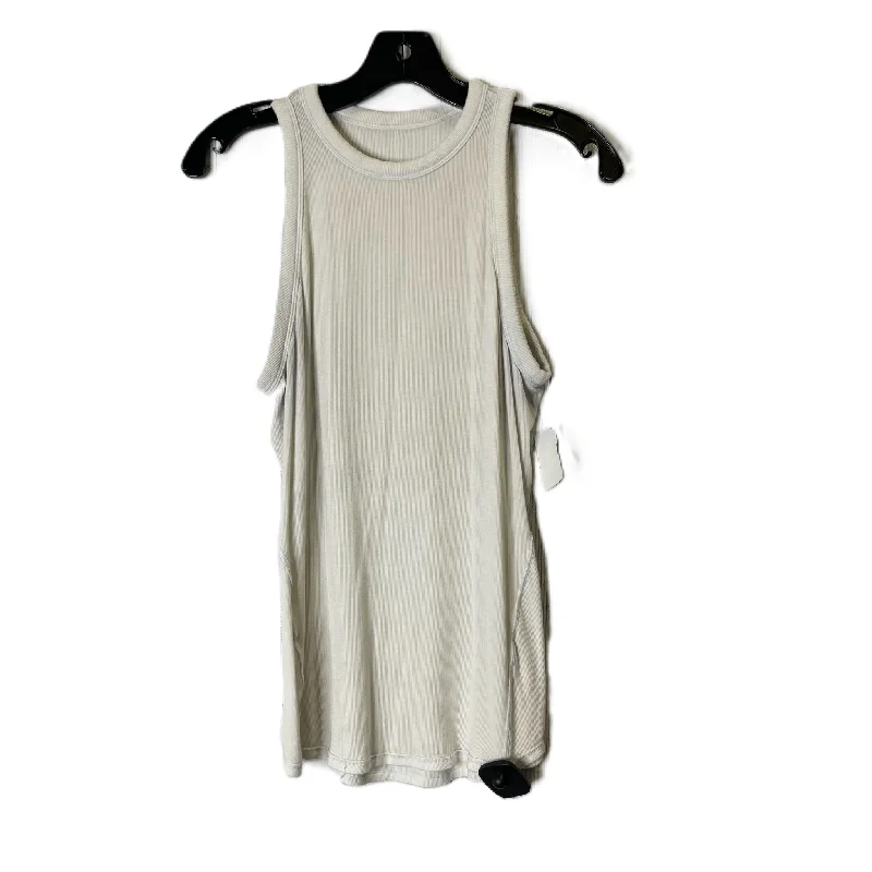 Comfortable Yoga Tops for Hot Yoga -Athletic Tank Top By Lululemon In White, Size: M