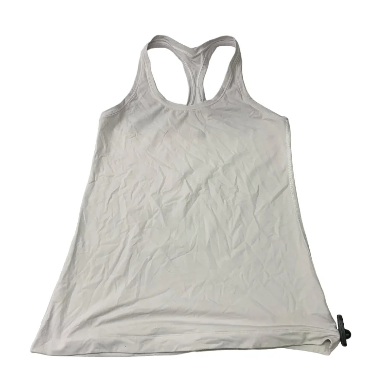 Yoga Tops for Mobility and Flexibility -Athletic Tank Top By Lululemon In White, Size: M