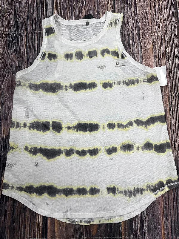 Yoga Tops for Increased Flexibility -Athletic Tank Top By Lululemon In White, Size: S Yoga Tops for Increased Flexibility -Athletic Tank Top By Lululemon In White, Size: S