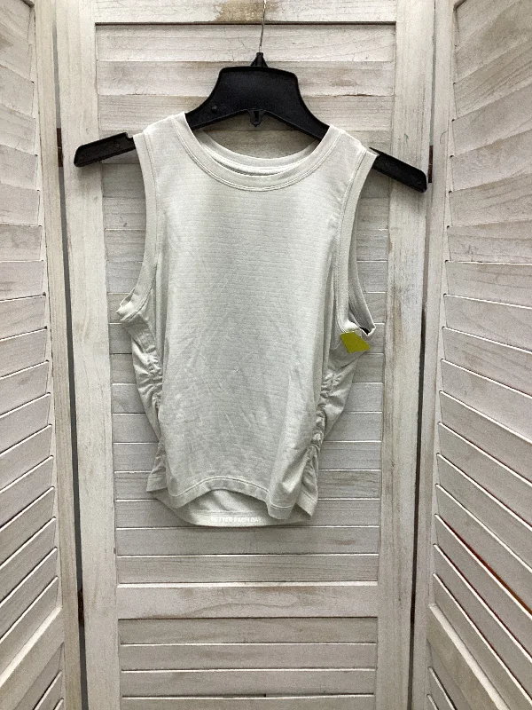 Yoga Tops for Full Range of Motion -Athletic Tank Top By Lululemon In White, Size: S