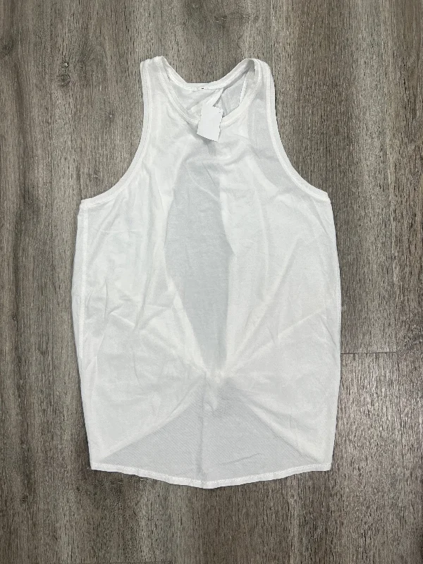 Loose Yoga Tops for Flexibility -Athletic Tank Top By Lululemon In White, Size: S