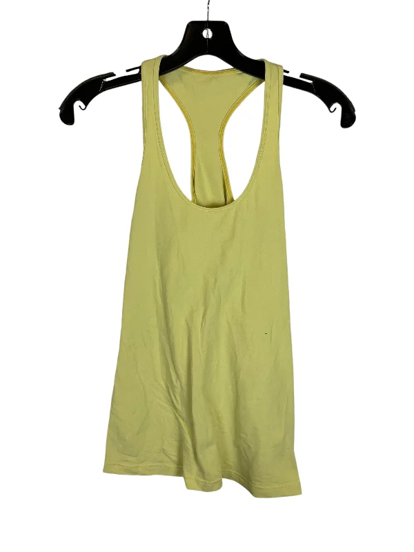 Yoga Tops for Hot and Cold Yoga Practices -Athletic Tank Top By Lululemon In Yellow