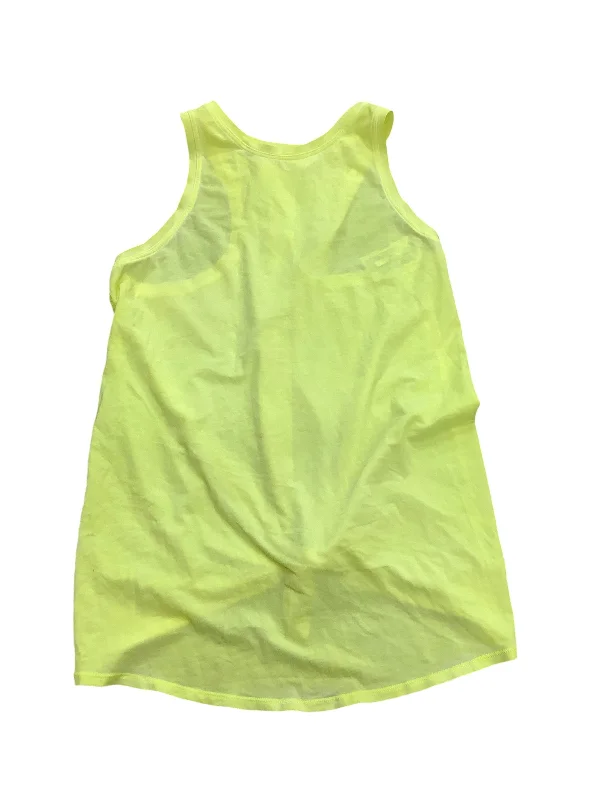 Yoga Tops for Stretching Poses -Athletic Tank Top By Lululemon In Yellow, Size: M