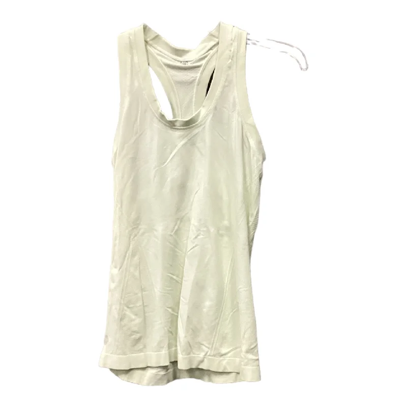 High-Quality Yoga Tops for Women -Athletic Tank Top By Lululemon In Yellow, Size: S