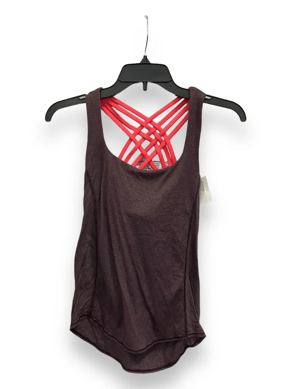Yoga Tops for Flexibility and Strength Training -Athletic Tank Top By Lululemon  Size: 2