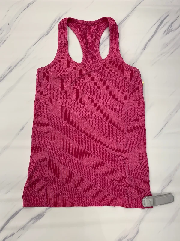 Yoga Tops for Easy Movement and Comfort -Athletic Tank Top By Lululemon, Size: 4