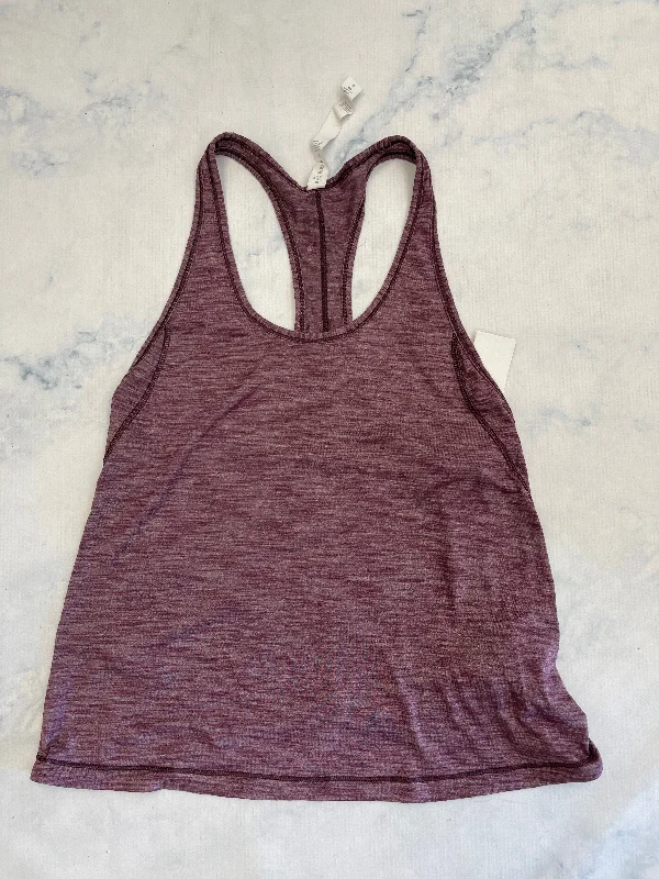 Comfortable Yoga Tops for Hot Yoga Practice -Athletic Tank Top By Lululemon  Size: 4
