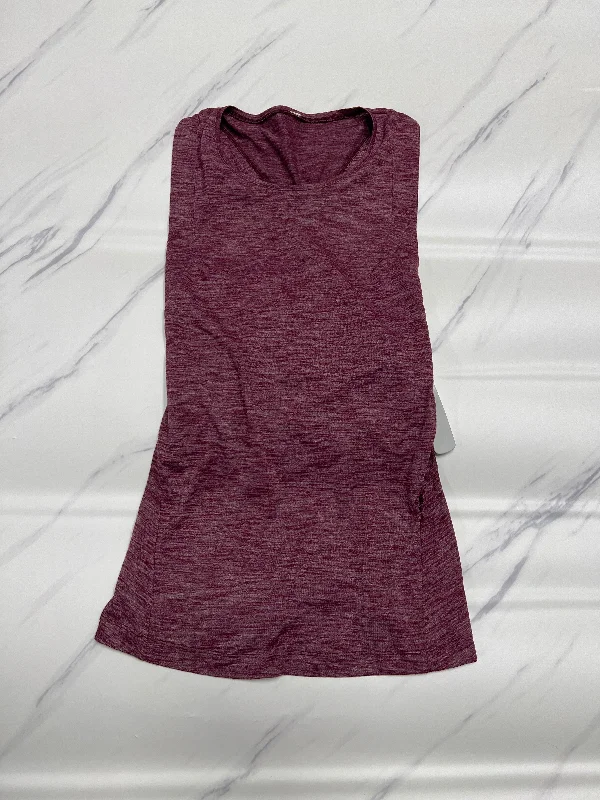 Lightweight Yoga Tops for Warm Weather -Athletic Tank Top By Lululemon  Size: 6