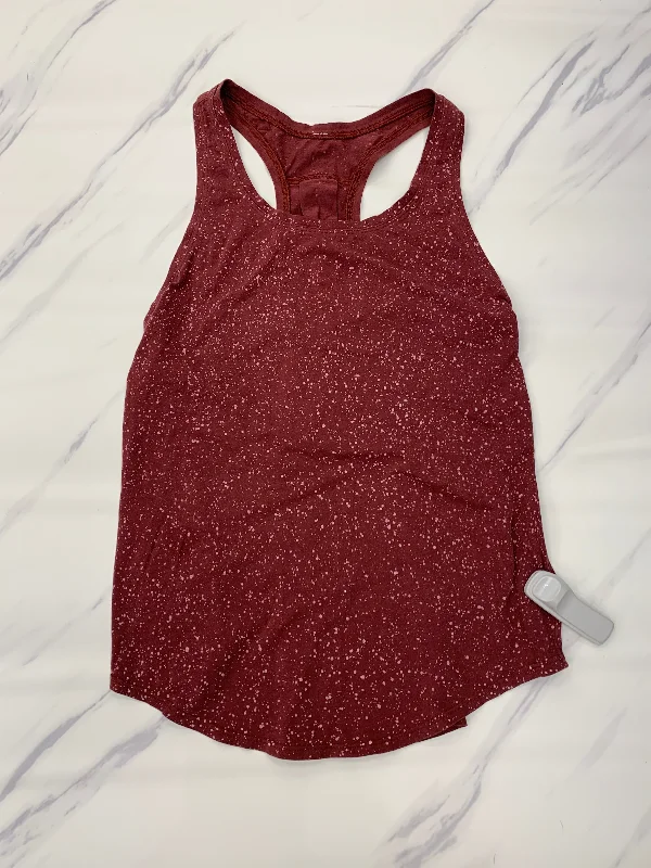 Yoga Tops for Stretching and Flexing -Athletic Tank Top By Lululemon, Size: 6