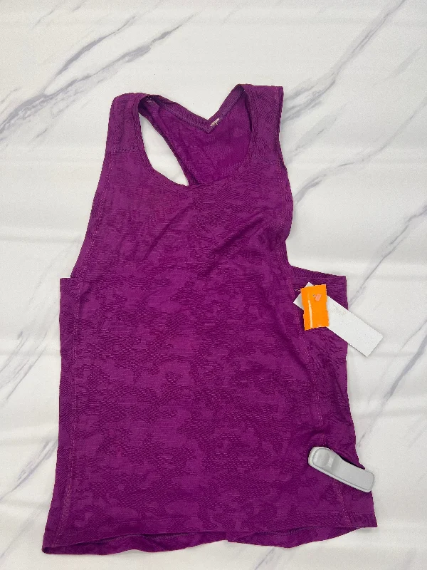 Sleeveless Yoga Tops with Built-In Bra -Athletic Tank Top By Lululemon  Size: 6