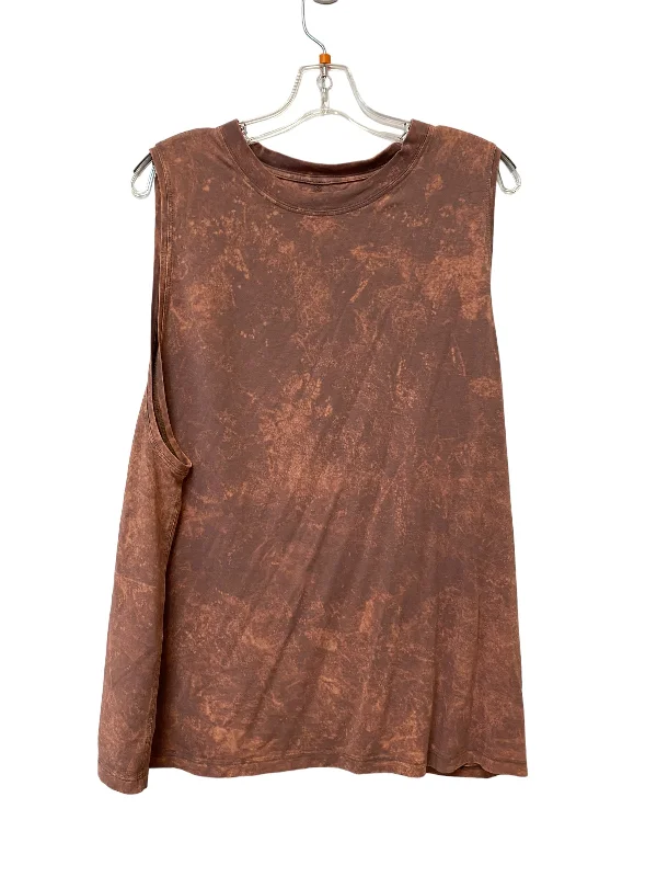 Breathable Yoga Tops for Comfortable Poses -Athletic Tank Top By Lululemon  Size: L