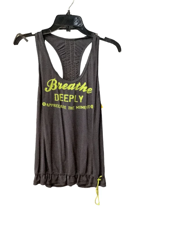 Yoga Tops for Softness and Comfort -Athletic Tank Top By Lululemon  Size: M