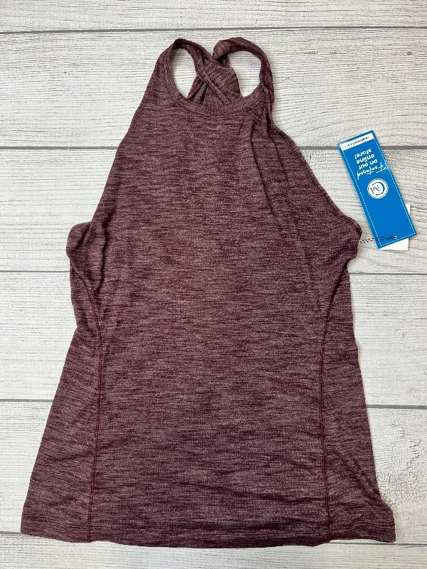 Yoga Tops with Moisture-Wicking Fabric -Athletic Tank Top By Lululemon  Size: S