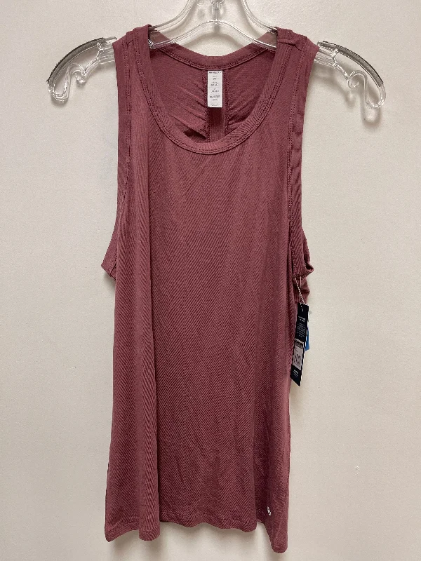 Yoga Tops for Flexibility and Endurance -Athletic Tank Top By Marika In Mauve, Size: M Yoga Tops for Flexibility and Endurance -Athletic Tank Top By Marika In Mauve, Size: M