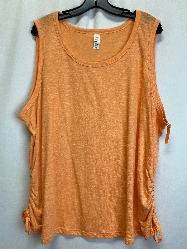 Stylish Yoga Tops for Studio and Gym -Athletic Tank Top By Marika  Size: 3x