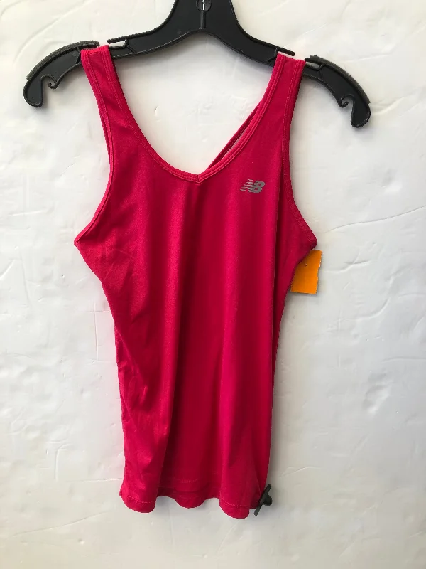 Seamless Yoga Tops for Active Sessions -Athletic Tank Top By New Balance  Size: Xs