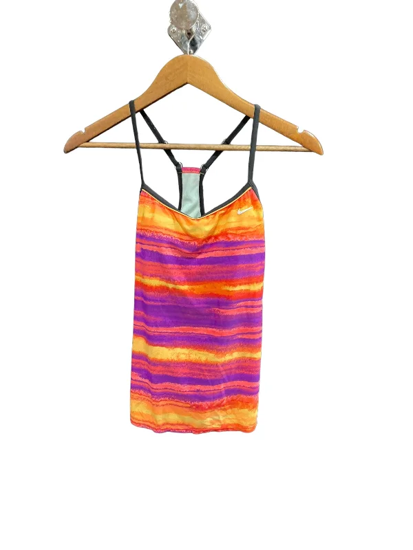 Yoga Tops for Mobility and Comfort -Athletic Tank Top By Nike Apparel  Size: 8