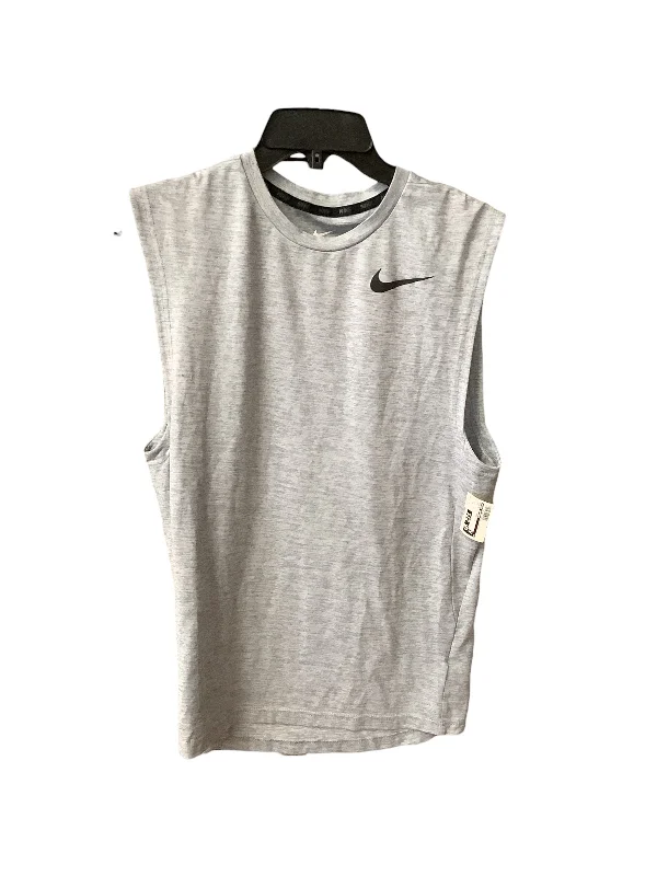 Yoga Tops for Low-Impact Yoga Sessions -Athletic Tank Top By Nike Apparel  Size: M