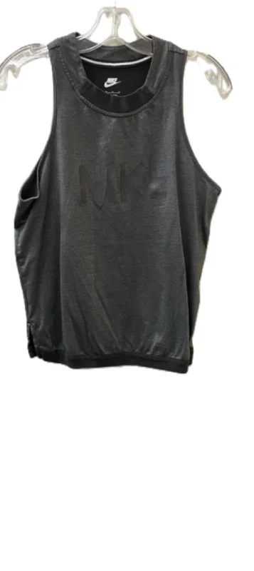 Fitted Yoga Tops for Yoga Class -Athletic Tank Top By Nike Apparel  Size: M