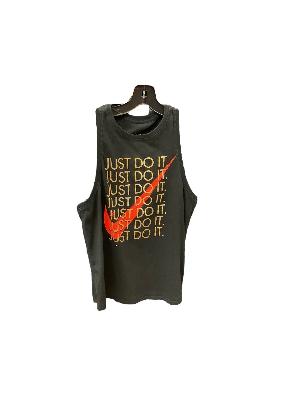Yoga Tops for Flexibility and Stretch -Athletic Tank Top By Nike Apparel  Size: M