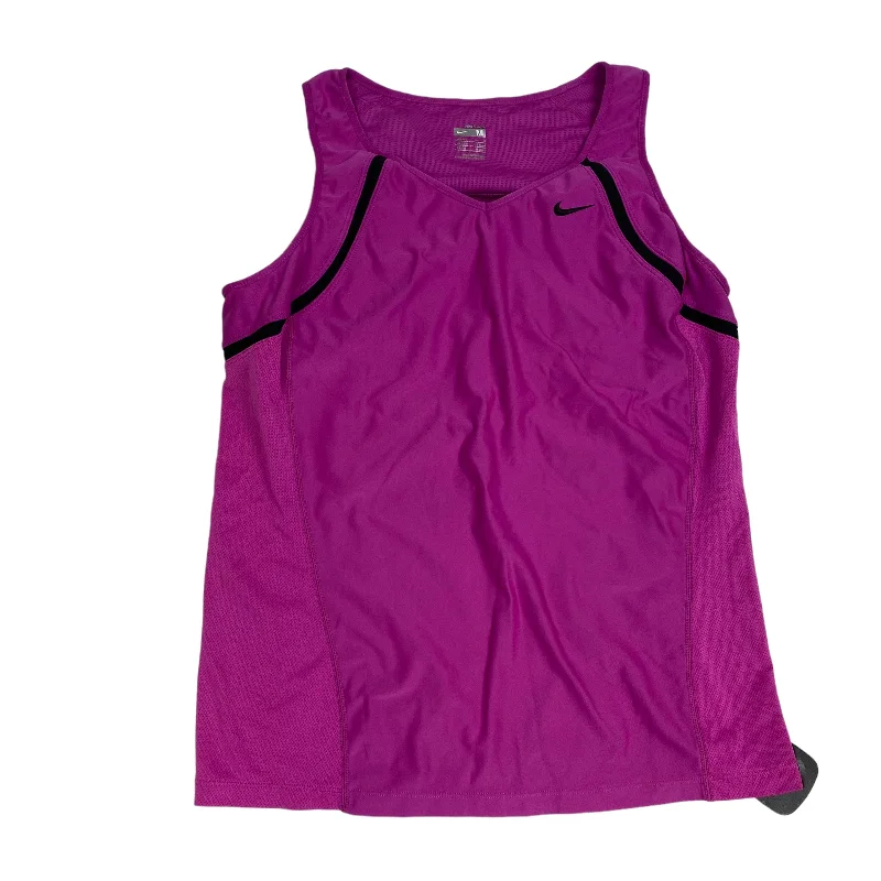 Seamless Yoga Tops for Comfort and Fit -Athletic Tank Top By Nike Apparel  Size: M