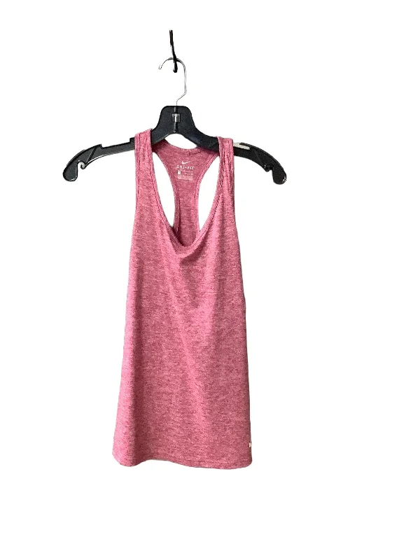 Yoga Tops for Easy Movement and Comfort -Athletic Tank Top By Nike Apparel  Size: S