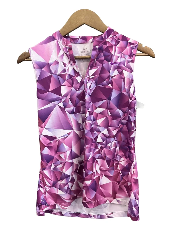 Yoga Tops for Strength and Flexibility -Athletic Tank Top By Nike Apparel  Size: S