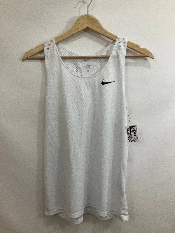 Loose Yoga Tops for Relaxing -Athletic Tank Top By Nike Apparel  Size: S