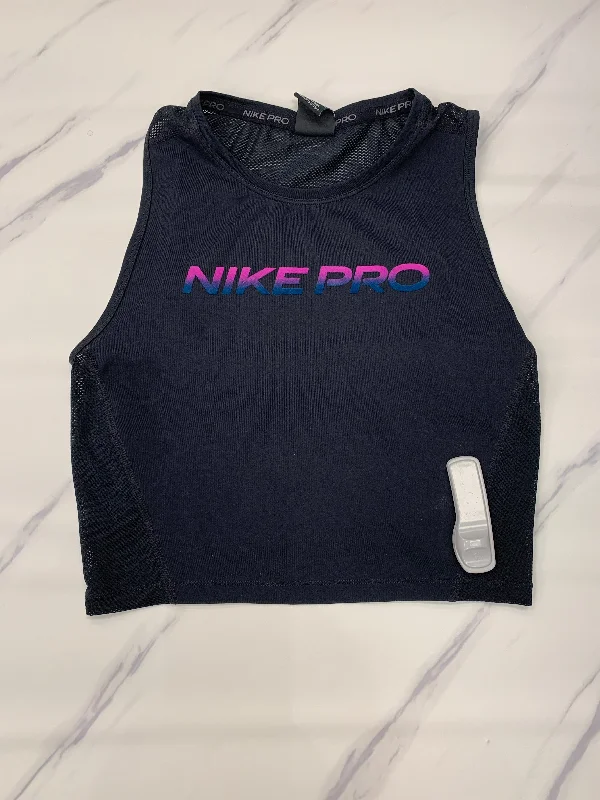 High-Waisted Yoga Tops for Better Fit -Athletic Tank Top By Nike Apparel, Size: S
