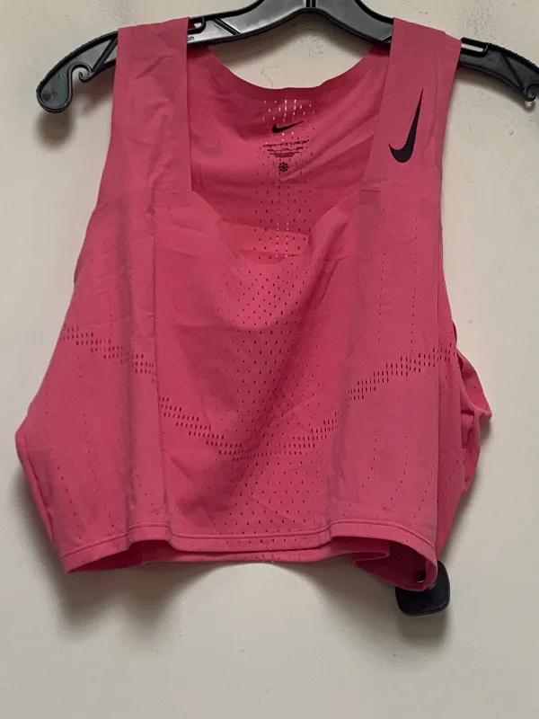 High-Quality Yoga Tops for Women -Athletic Tank Top By Nike Apparel  Size: Xl