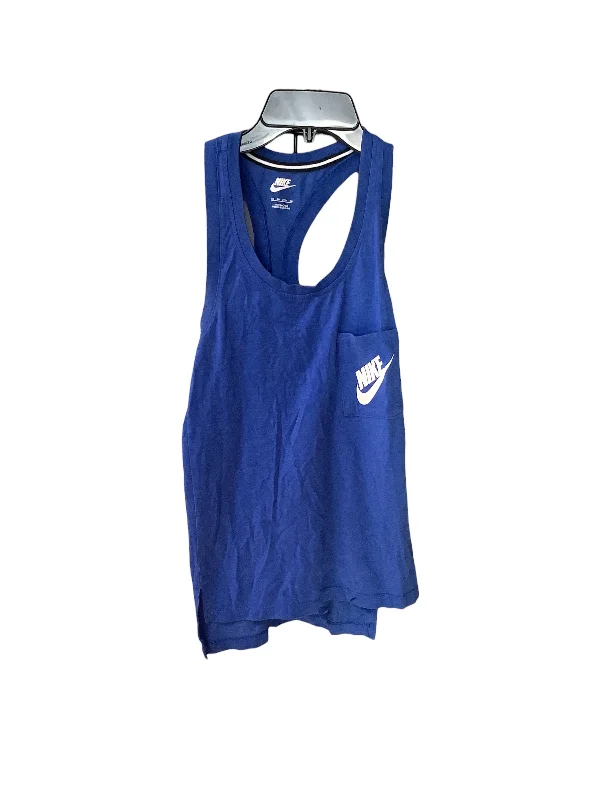 Yoga Tops with Relaxed Fit for Poses -Athletic Tank Top By Nike Apparel  Size: Xs