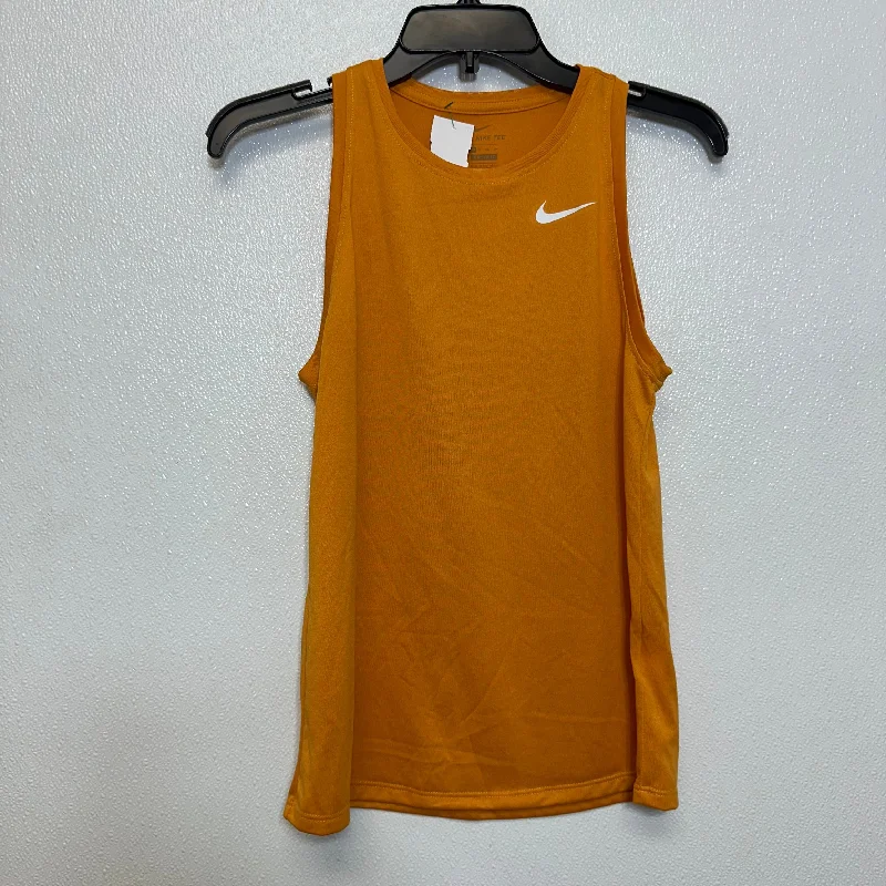 Women's Yoga Tops for Deep Stretching -Athletic Tank Top By Nike Apparel  Size: Xs