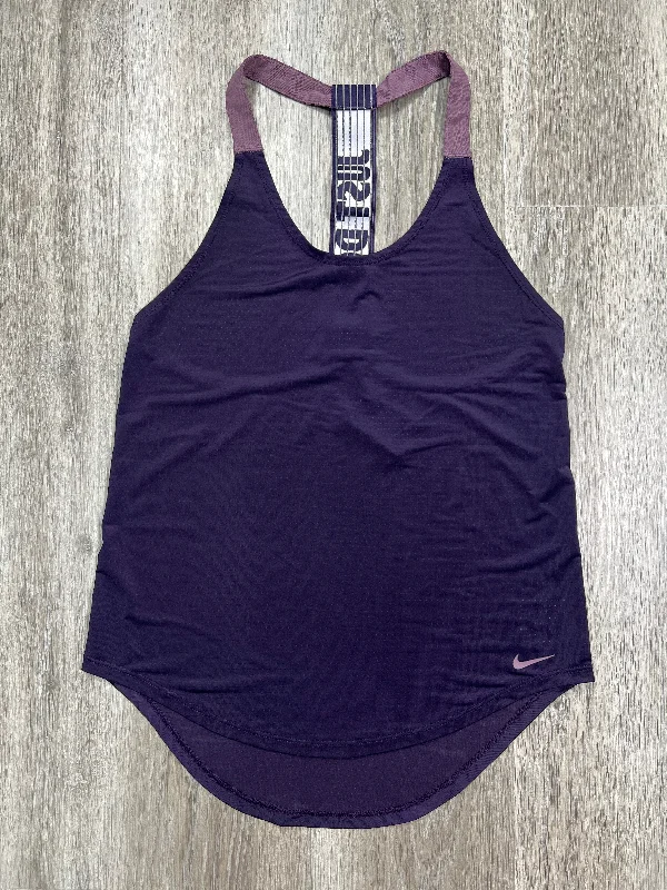 Women's Yoga Tops for Power Yoga -Athletic Tank Top By Nike Apparel  Size: Xs