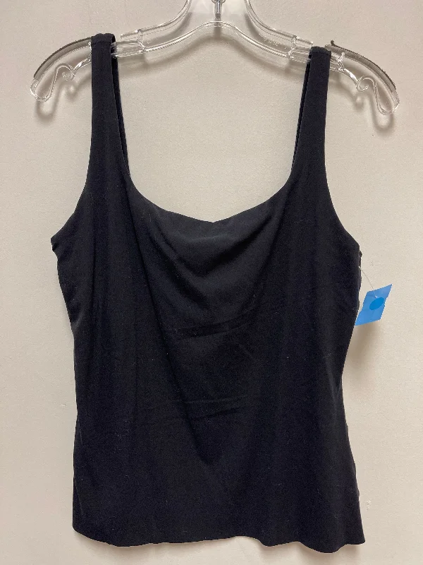 Seamless Yoga Tops for Extra Comfort -Athletic Tank Top By Nike In Black, Size: L
