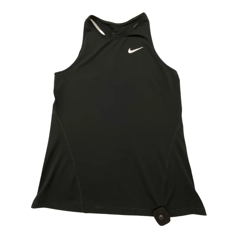 Yoga Tops for Easy Movement -Athletic Tank Top By Nike In Black, Size: M