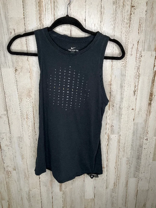 Yoga Tops for Flexibility in Yoga Class -Athletic Tank Top By Nike In Black, Size: Xs
