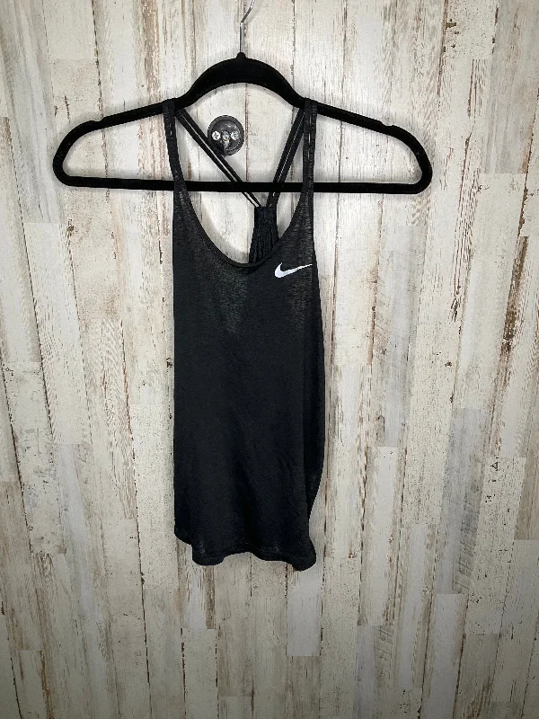 Yoga Tops for Easy Movement -Athletic Tank Top By Nike In Black, Size: Xs