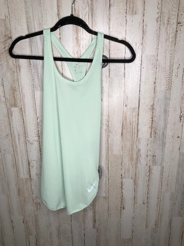 Yoga Tops for Everyday Stretching -Athletic Tank Top By Nike In Green, Size: S