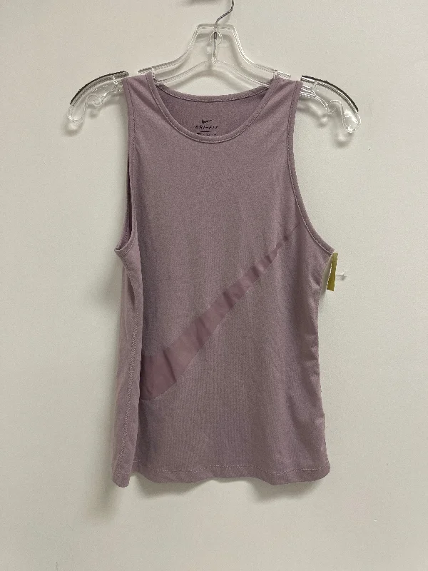 Yoga Tops for Intense Yoga Workouts -Athletic Tank Top By Nike In Purple, Size: Xs
