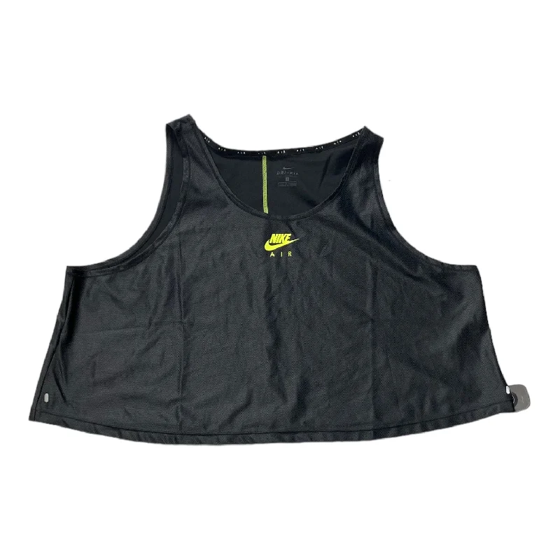 Yoga Tops for Deep Stretching Poses -Athletic Tank Top By Nike  Size: 2x