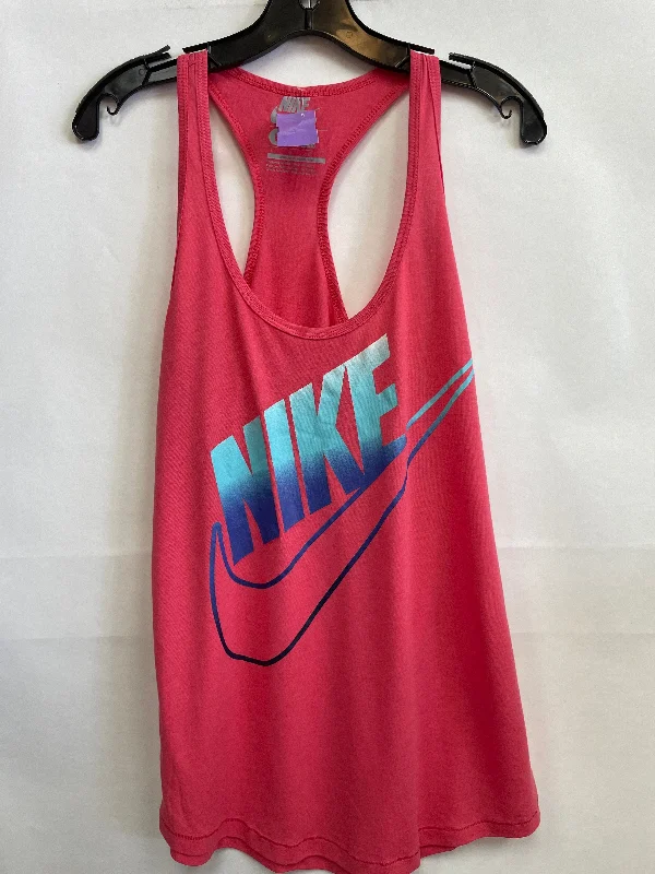 Yoga Tops with Full Coverage -Athletic Tank Top By Nike  Size: L