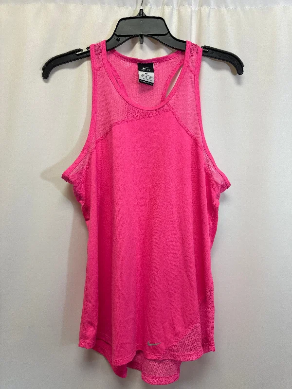 Yoga Tops for Active and Relaxing Sessions -Athletic Tank Top By Nike  Size: L