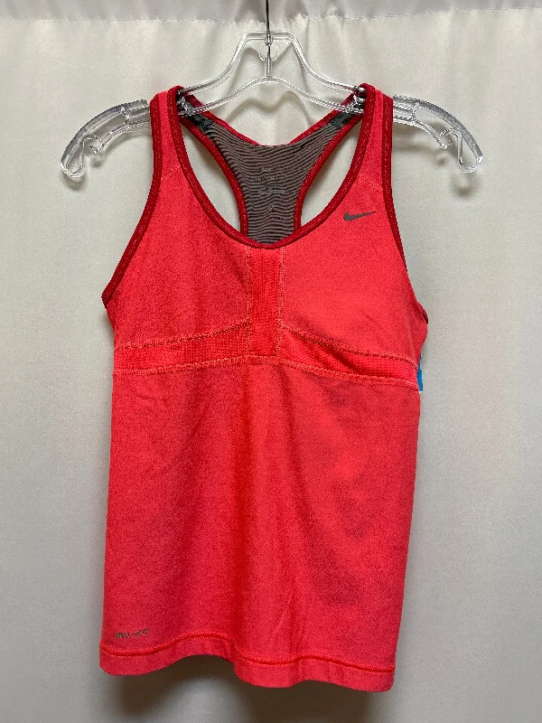Women's Yoga Tops with High Coverage -Athletic Tank Top By Nike  Size: S