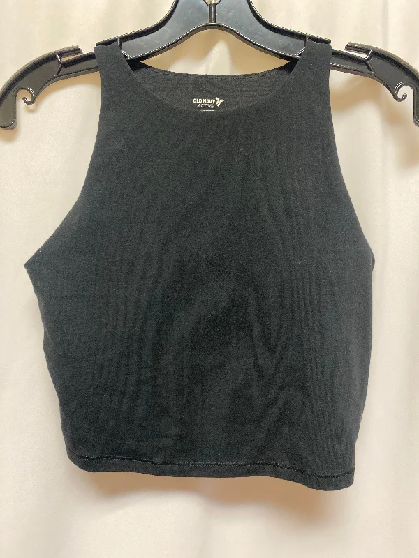 Long Sleeve Yoga Tops for Extra Coverage -Athletic Tank Top By Old Navy In Black, Size: M Long Sleeve Yoga Tops for Extra Coverage -Athletic Tank Top By Old Navy In Black, Size: M