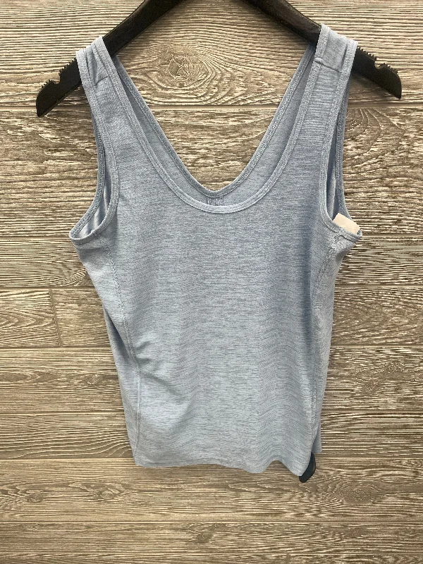 Comfortable Yoga Tops for Fitness -Athletic Tank Top By Old Navy In Blue, Size: S