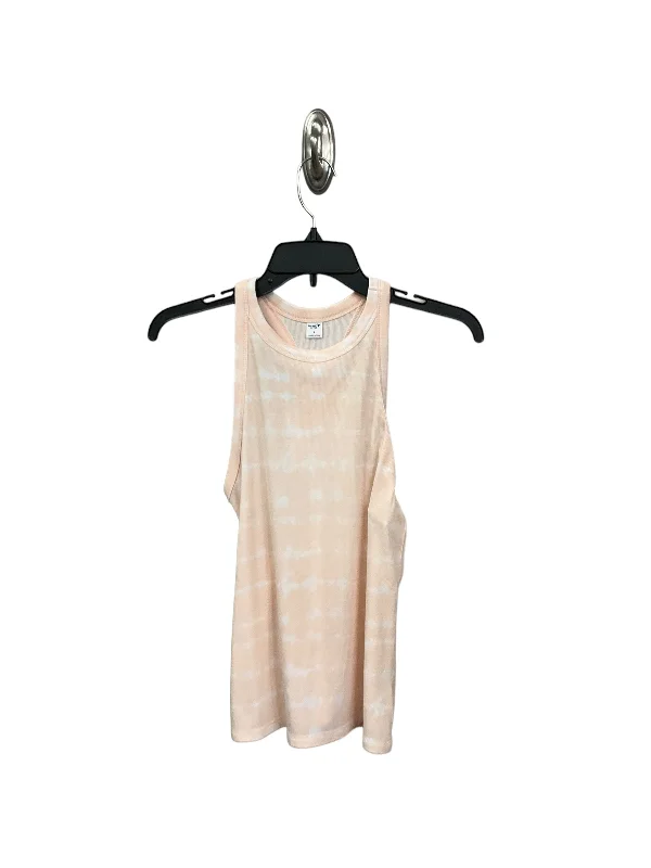 Yoga Tops with Moisture-Wicking Technology -Athletic Tank Top By Old Navy In Peach, Size: S