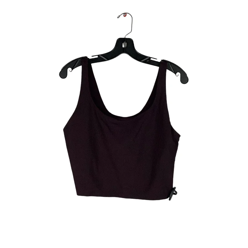 Seamless Yoga Tops for Flexibility -Athletic Tank Top By Old Navy In Purple, Size: Xl Seamless Yoga Tops for Flexibility -Athletic Tank Top By Old Navy In Purple, Size: Xl