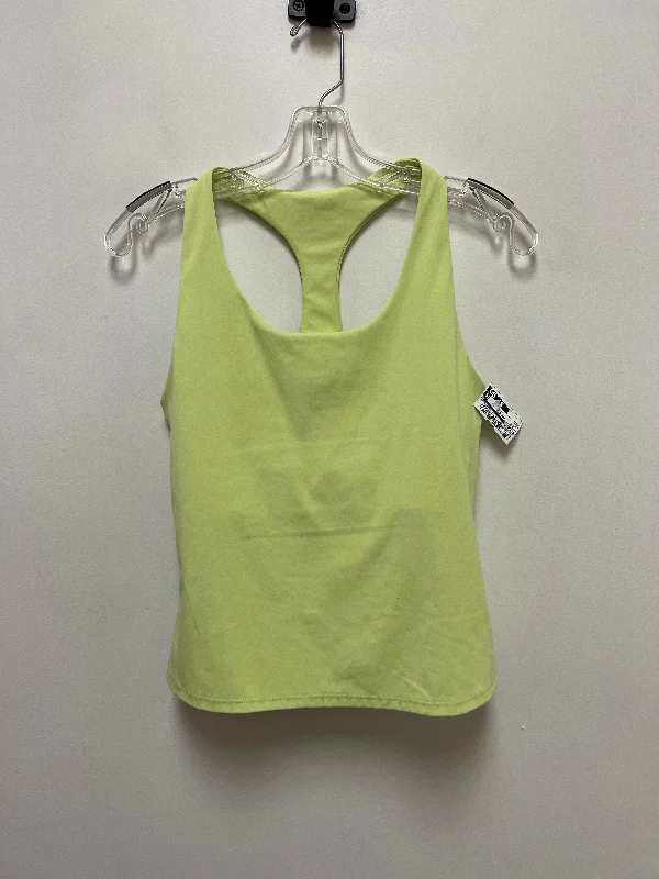 Comfortable Yoga Tops for Long Poses -Athletic Tank Top By Old Navy In Yellow, Size: M Comfortable Yoga Tops for Long Poses -Athletic Tank Top By Old Navy In Yellow, Size: M